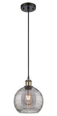 Ballston Mini Pendant Antique Brass Finish