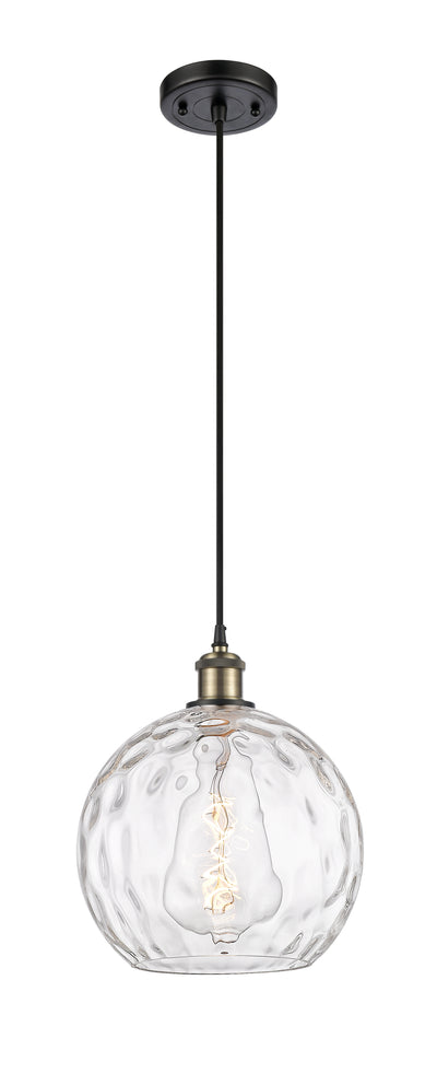 Ballston Mini Pendant Antique Brass Finish
