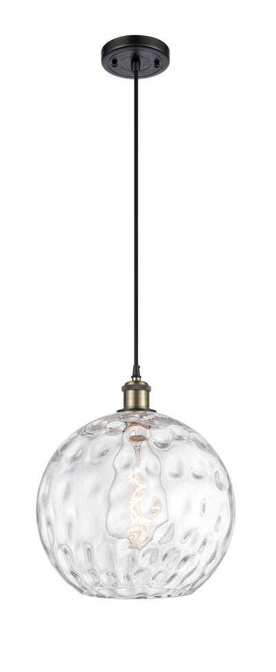 Ballston Mini Pendant Antique Brass 12 Inch