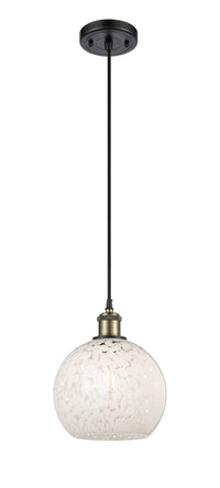 Ballston Mini Pendant Antique Brass Finish
