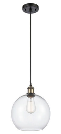 Ballston Mini Pendant Antique Brass Finish
