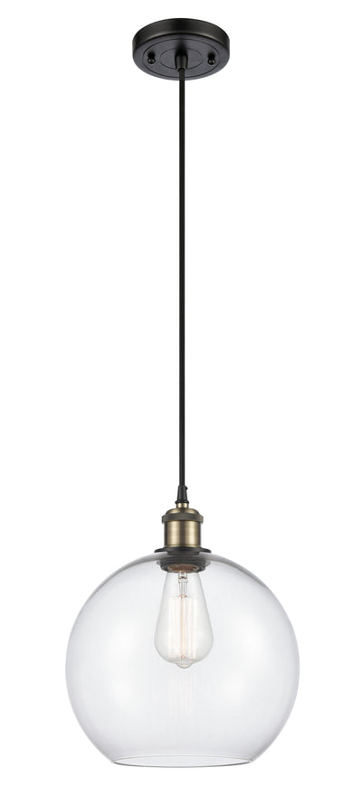Ballston Mini Pendant Antique Brass Finish