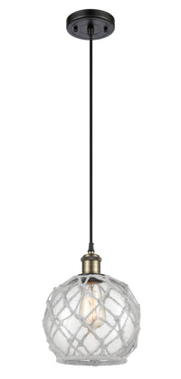 Ballston Mini Pendant Cast Brass 8 Inch