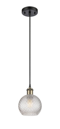 Ballston Mini Pendant Antique Brass Steel