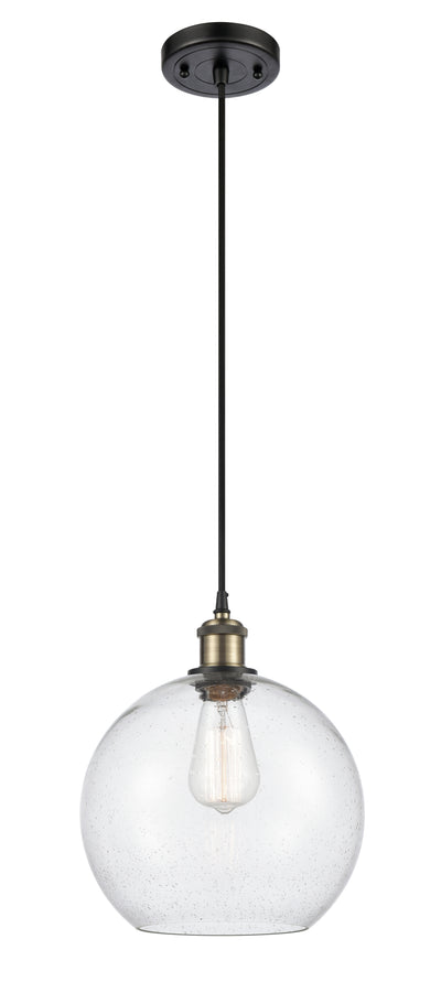 Ballston Mini Pendant Antique Brass Finish