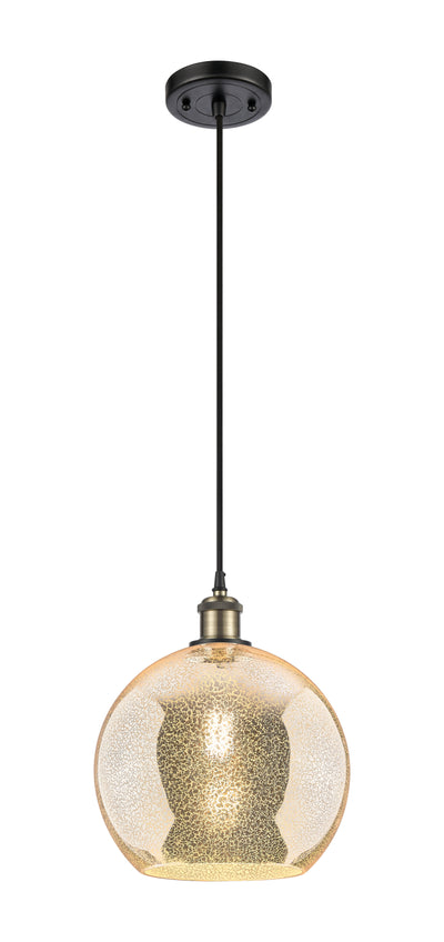 Ballston Mini Pendant Antique Brass Finish
