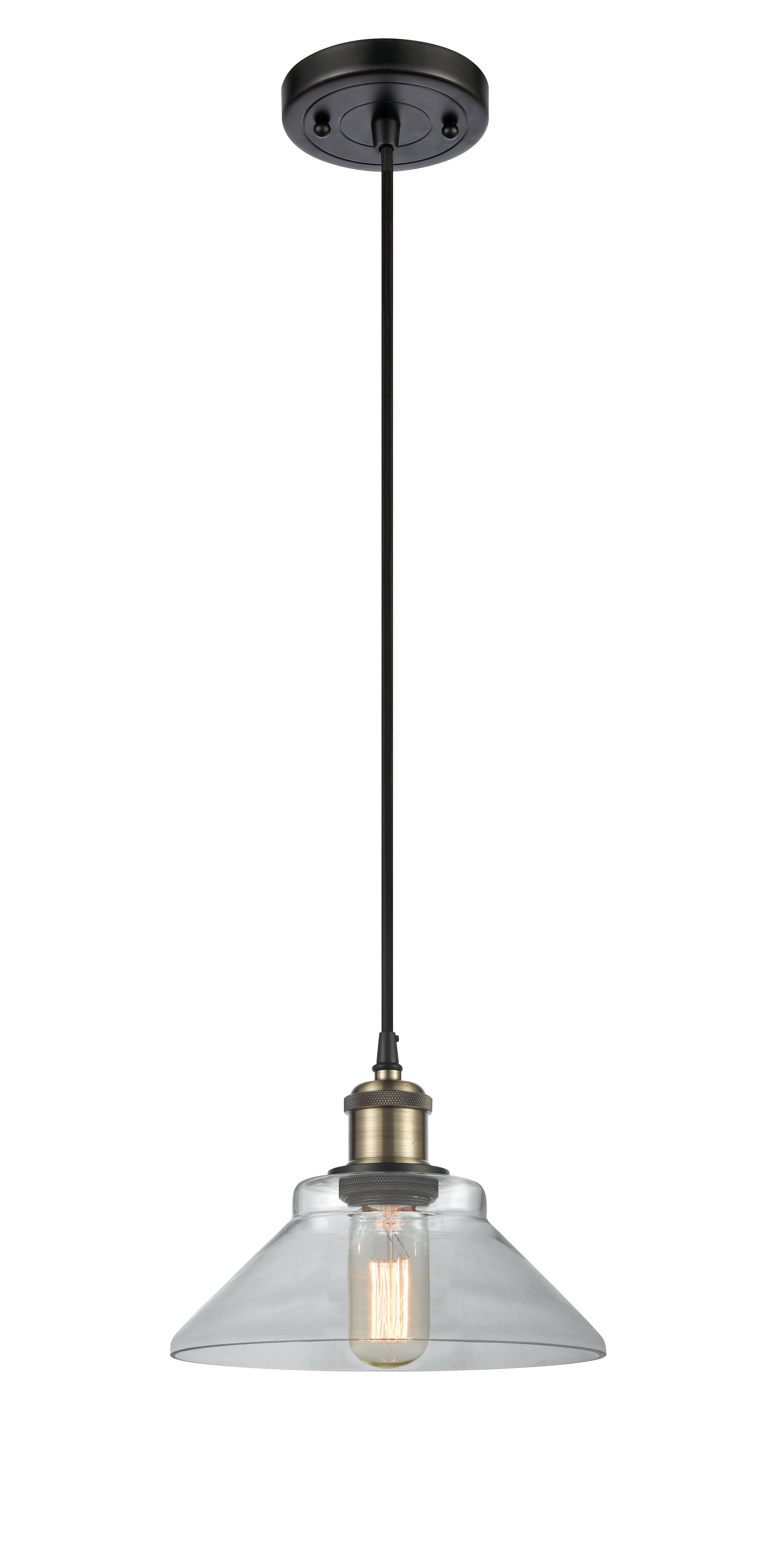 Ballston Mini Pendant Antique Brass