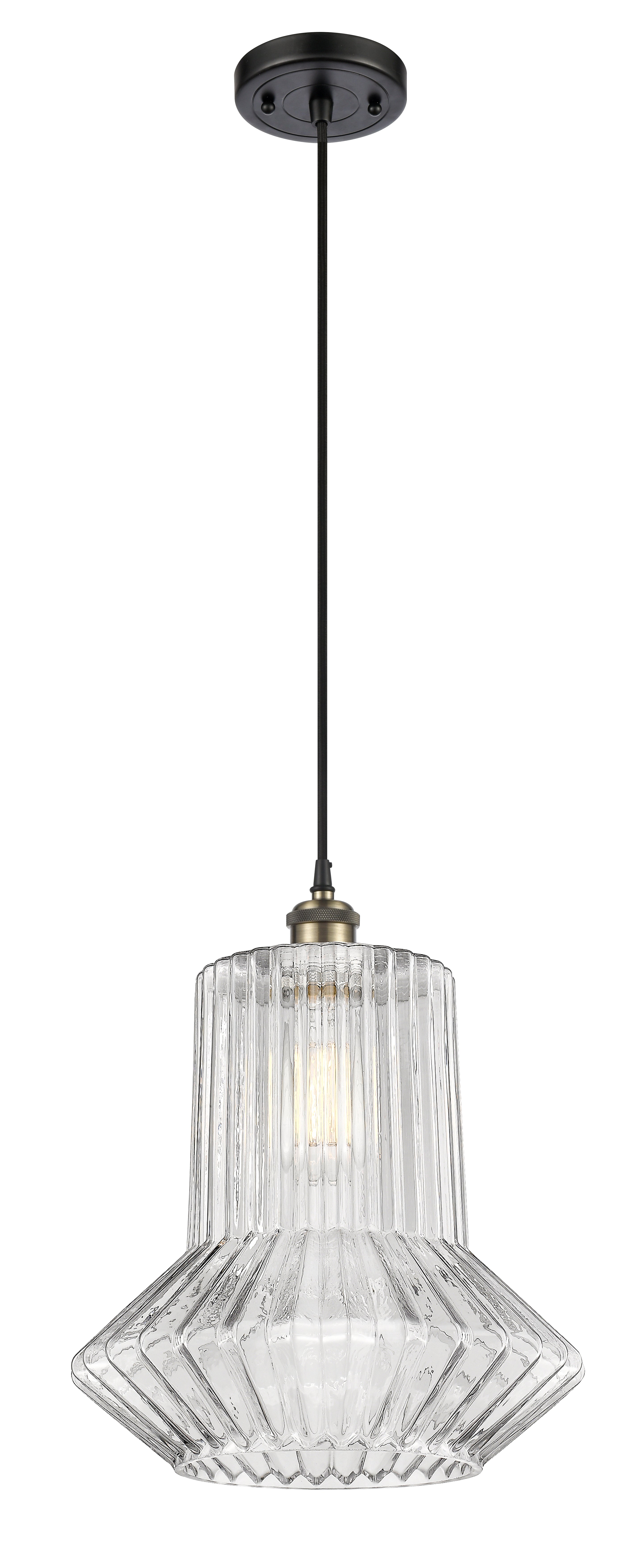 Ballston Mini Pendant Antique Brass Finish
