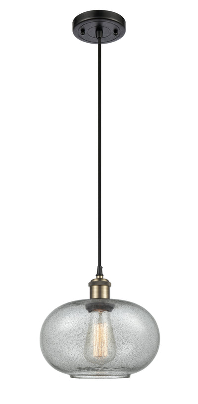 Ballston Mini Pendant Antique Brass Finish