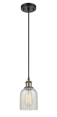 Ballston Mini Pendant Antique Brass Finish