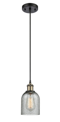 Ballston Mini Pendant Antique Brass Finish