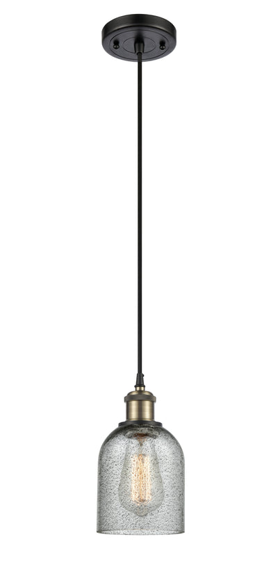 Ballston Mini Pendant Antique Brass Finish