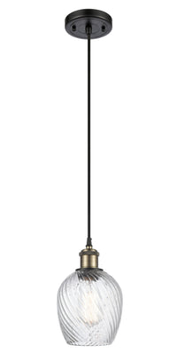Ballston Mini Pendant Antique Brass Cast