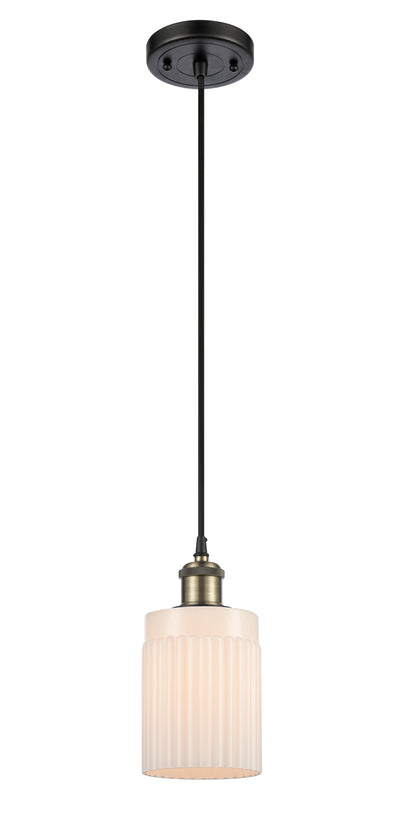 Ballston Mini Pendant Antique Brass Finish