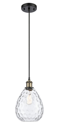 Ballston Mini Pendant Antique Brass Finish