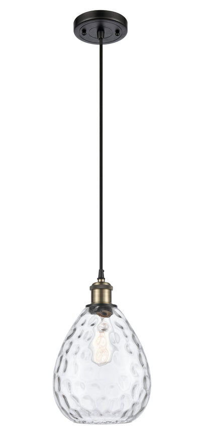 Ballston Mini Pendant Antique Brass Finish