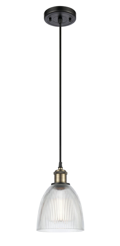 Ballston Mini Pendant Antique Brass 6 Inch