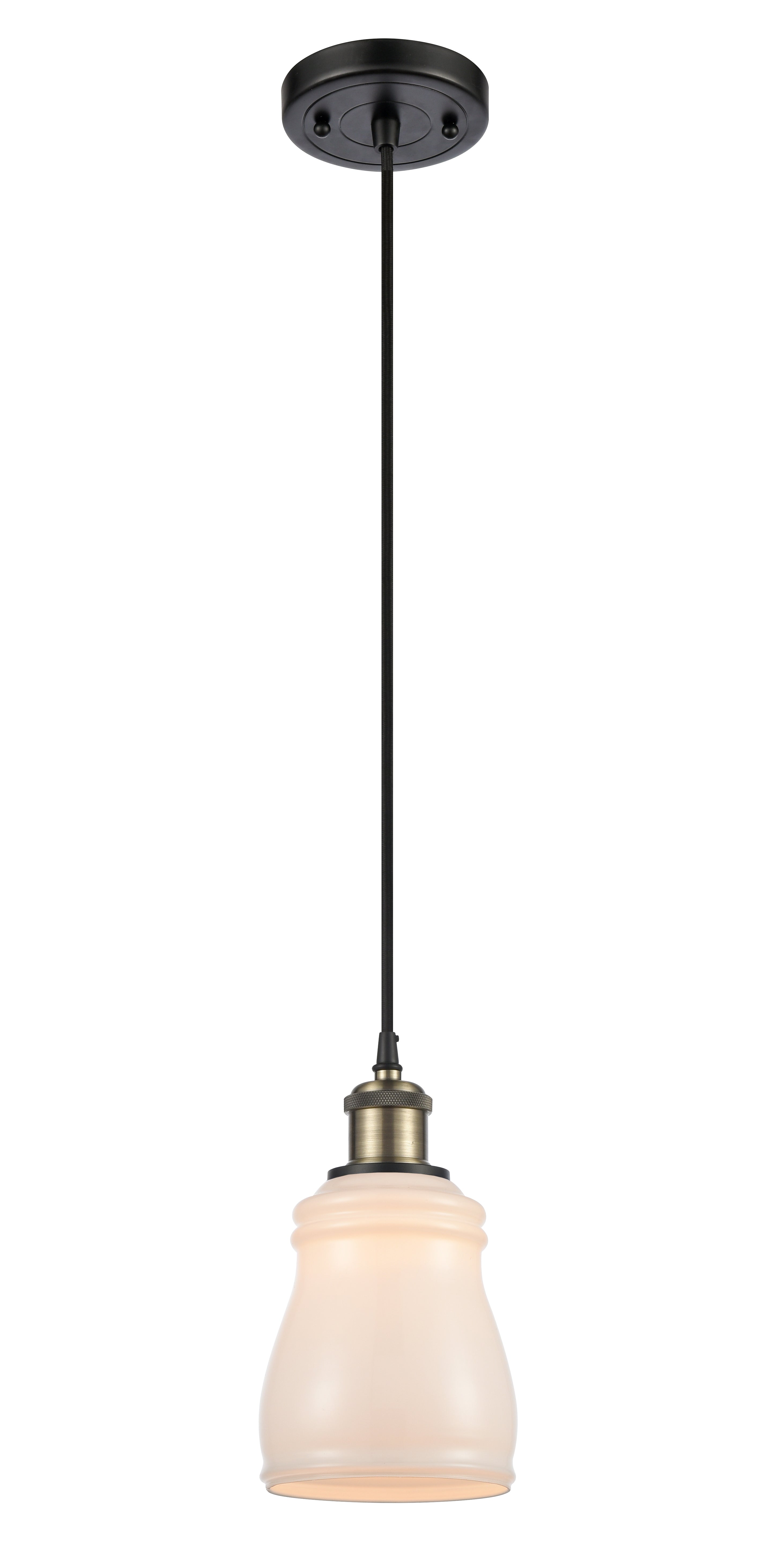 Ballston Mini Pendant Antique Brass Cast