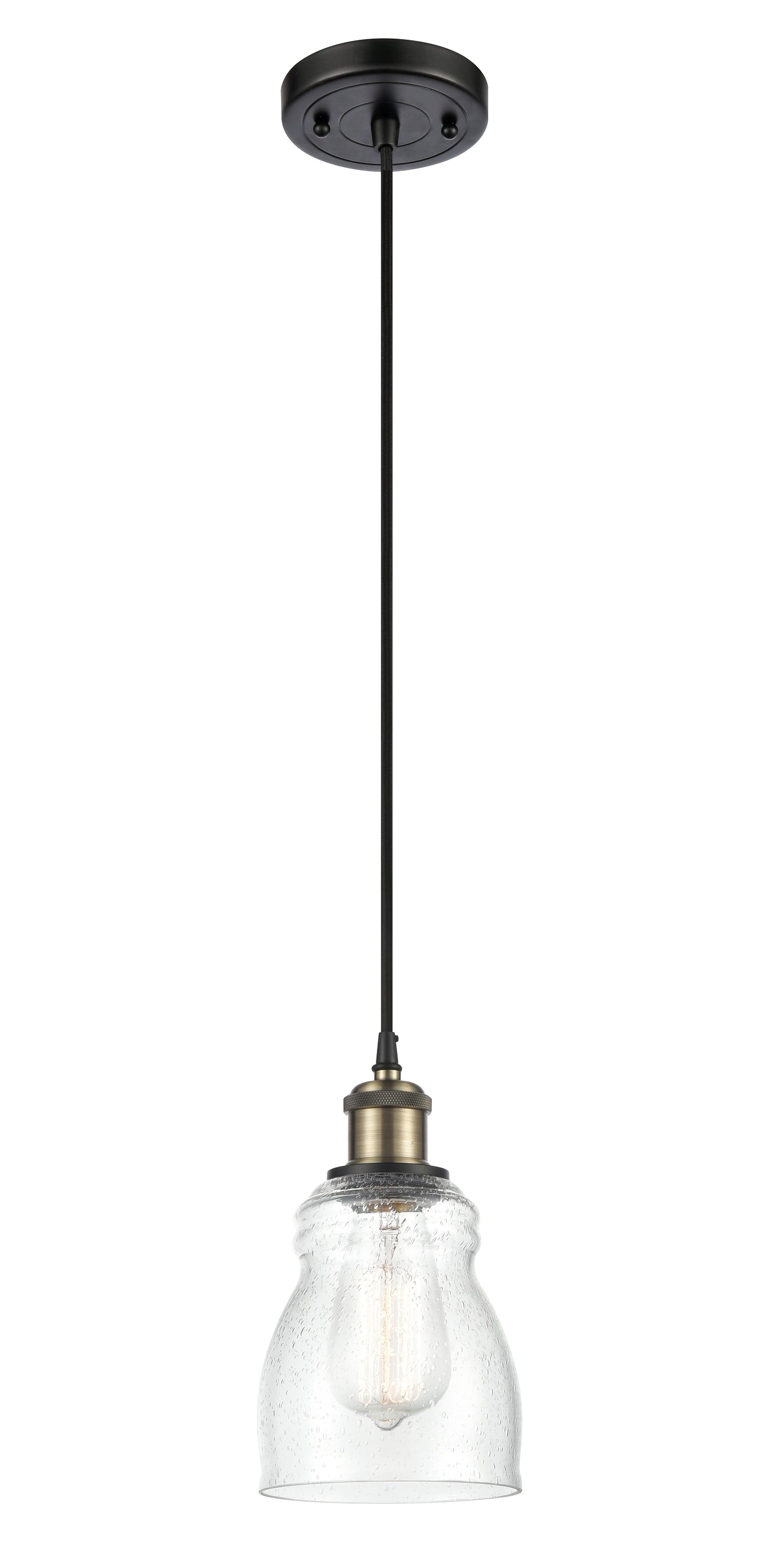 Ballston Mini Pendant Antique Brass Cast