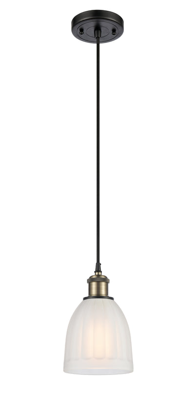 Ballston Mini Pendant Antique Brass Finish