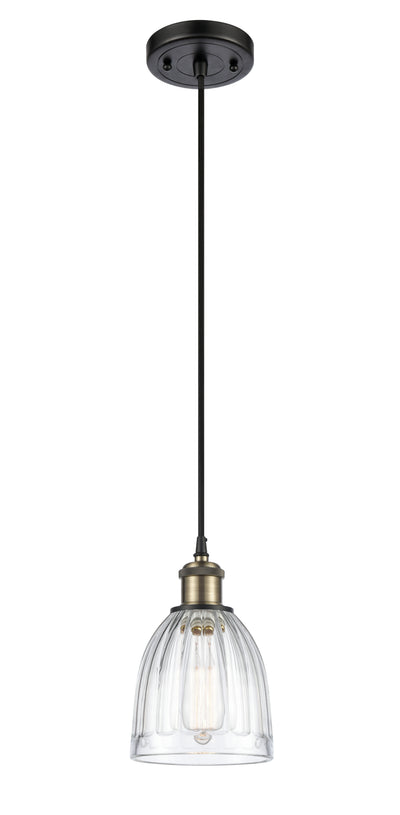 Ballston Mini Pendant Antique Brass Finish