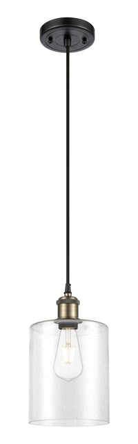 Ballston Mini Pendant Antique Brass 11.25 Height