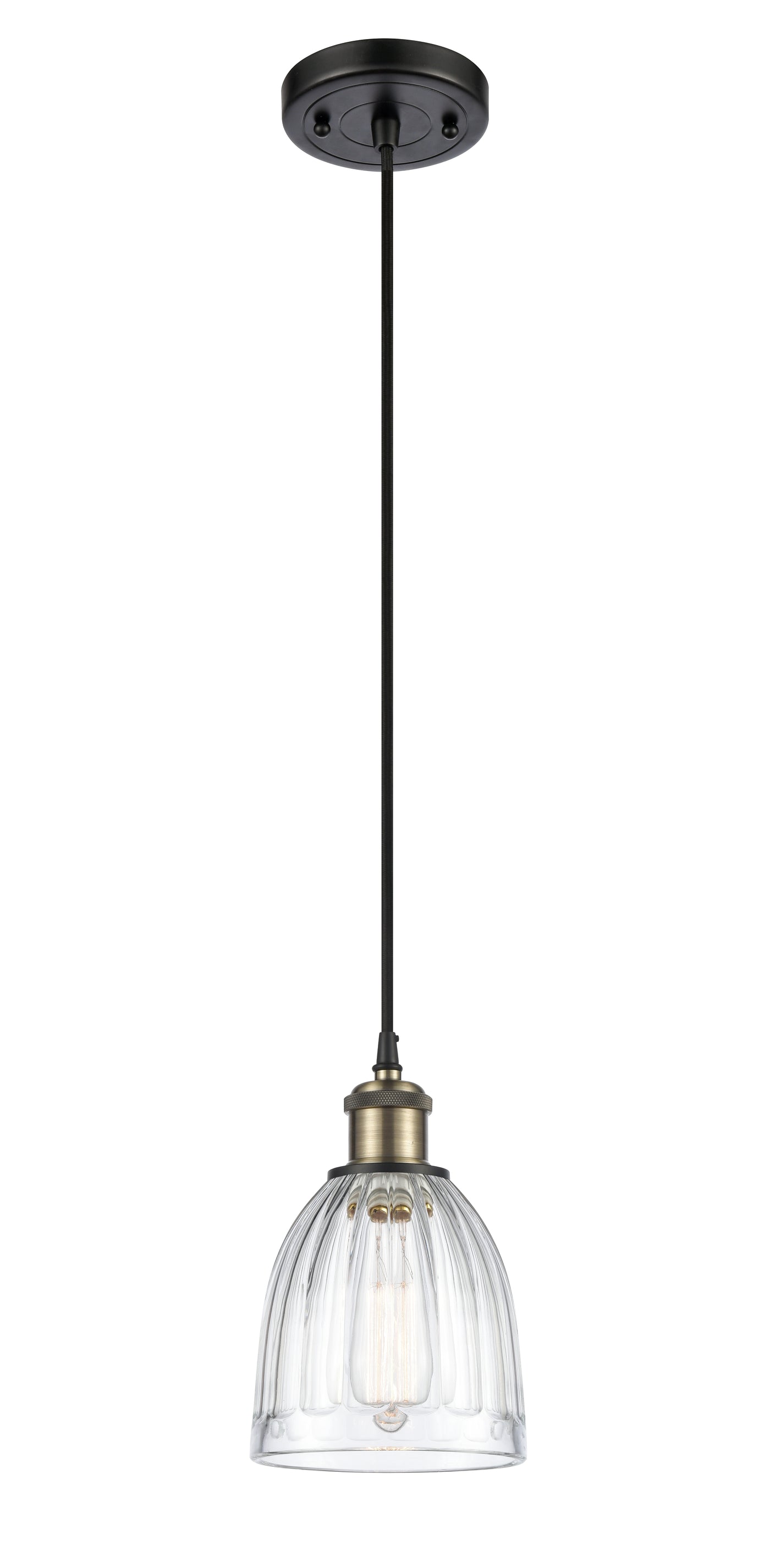 Ballston Mini Pendant Cast Brass Antique Brass