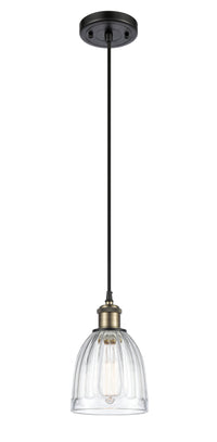 Ballston Mini Pendant Cast Brass Antique Brass