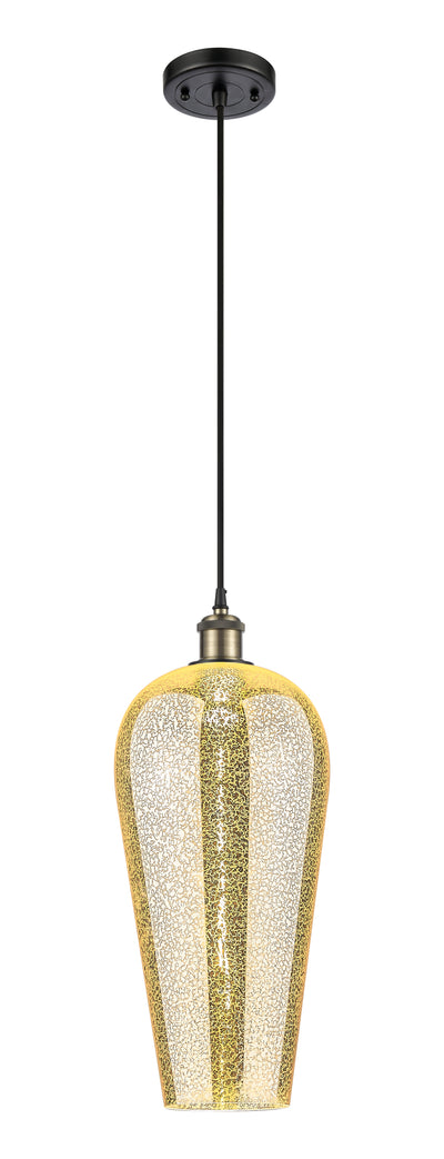Ballston Mini Pendant Antique Brass Cast