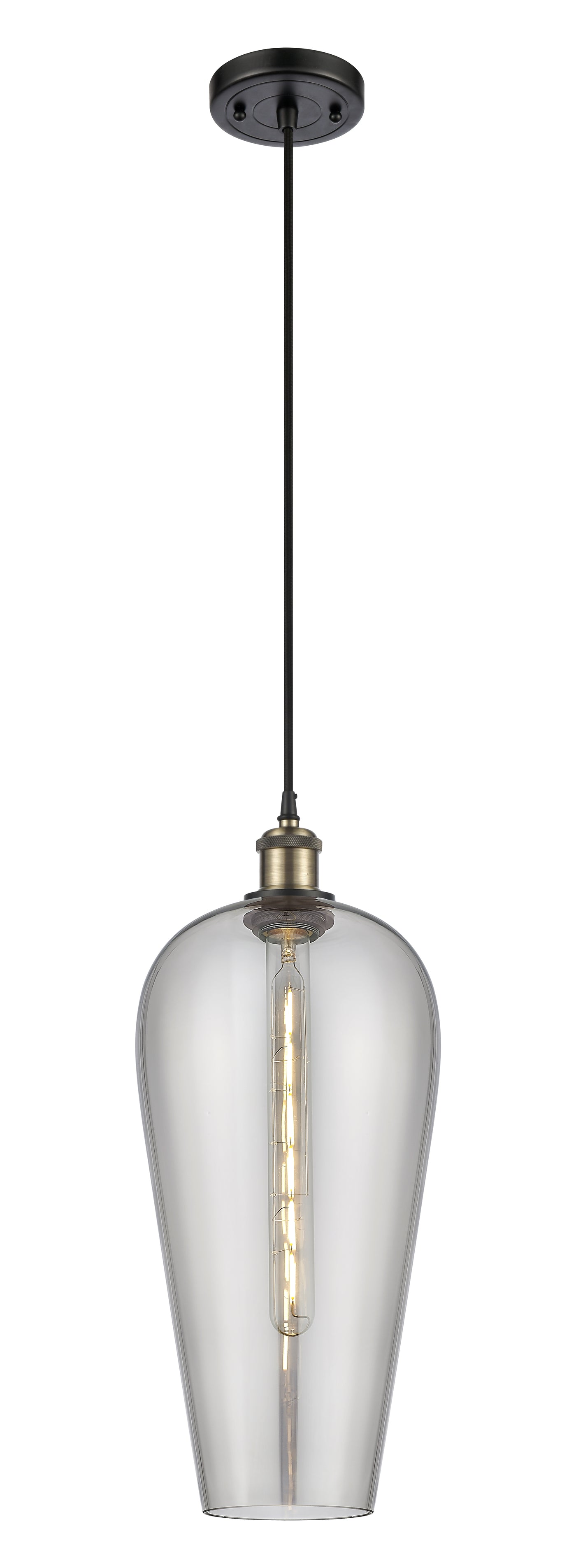 Ballston Mini Pendant Antique Brass Cast