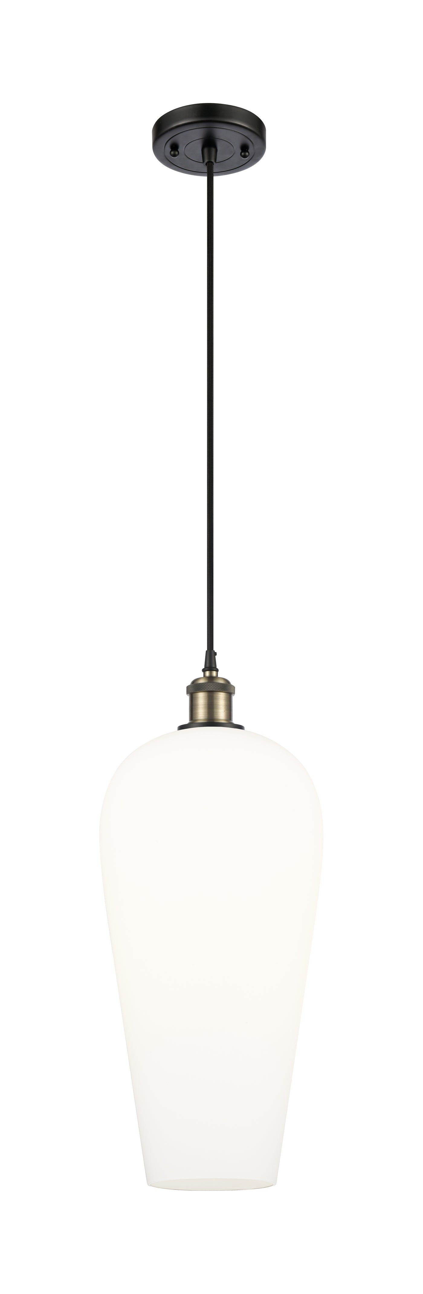 Ballston Mini Pendant Antique Brass Cast