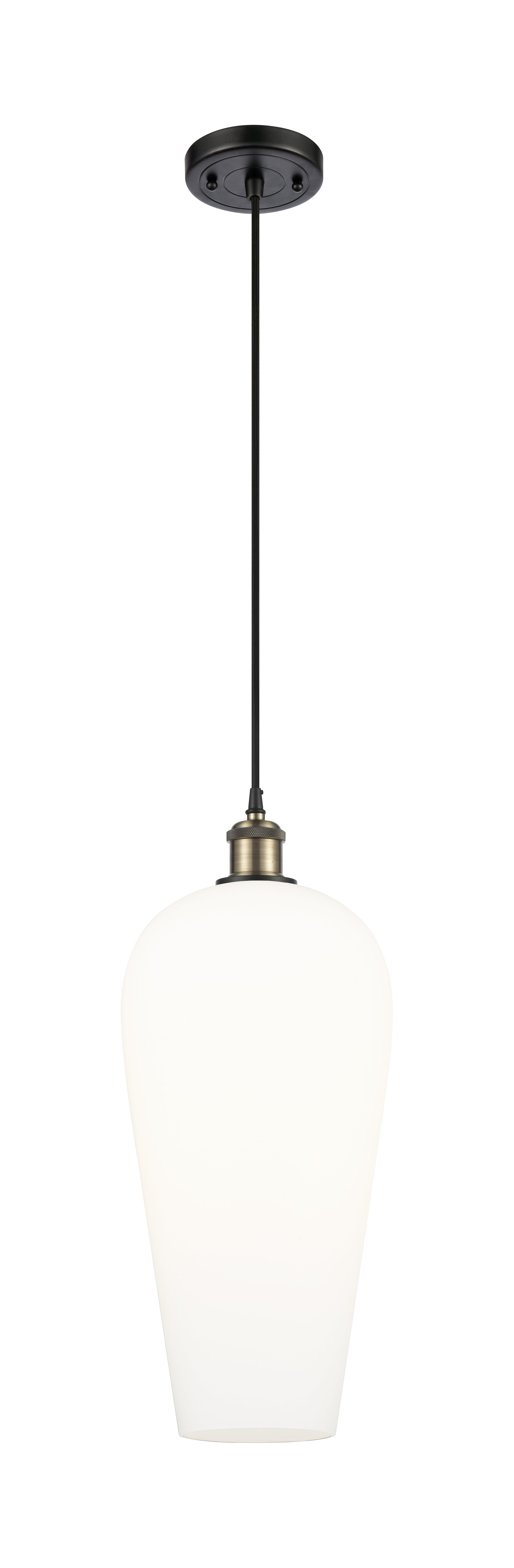 Ballston Mini Pendant Antique Brass Cast