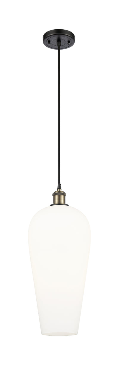 Ballston Mini Pendant Antique Brass Cast