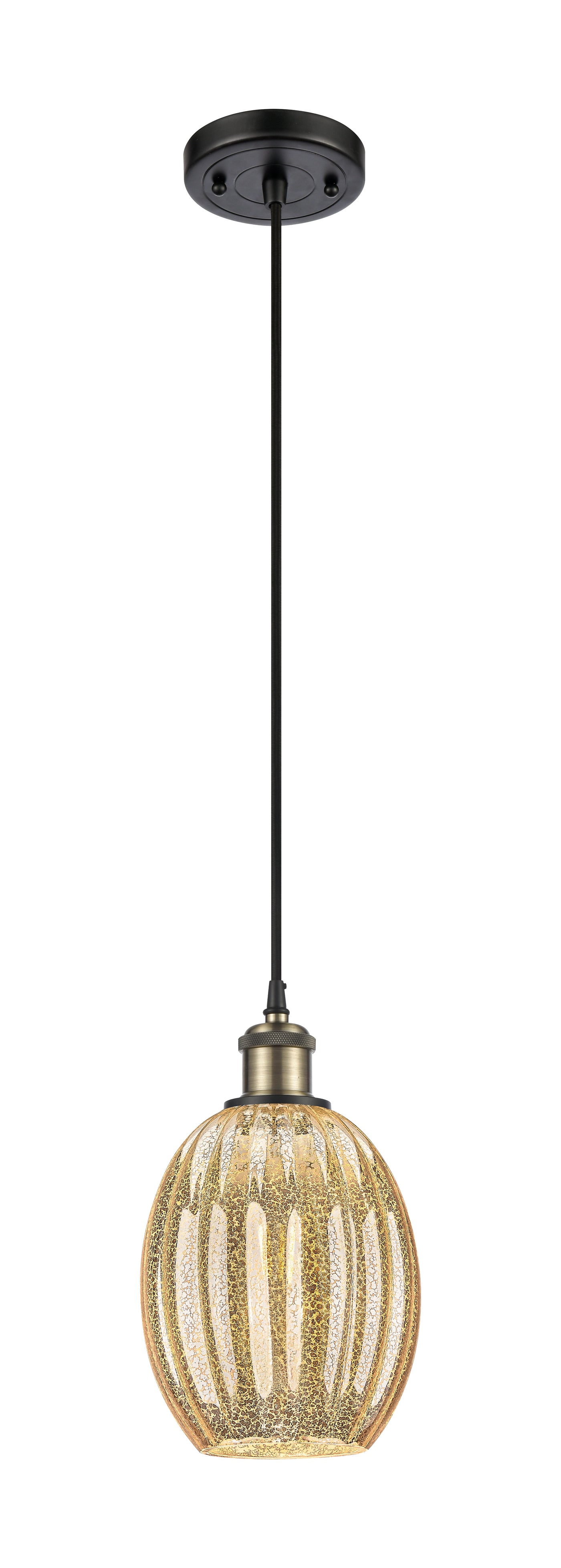 Ballston Mini Pendant Antique Brass Cast
