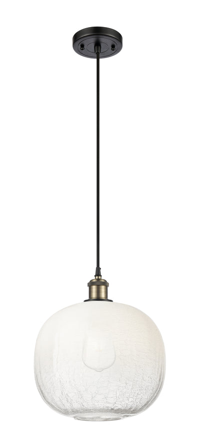 Ballston Mini Pendant Antique Brass Finish