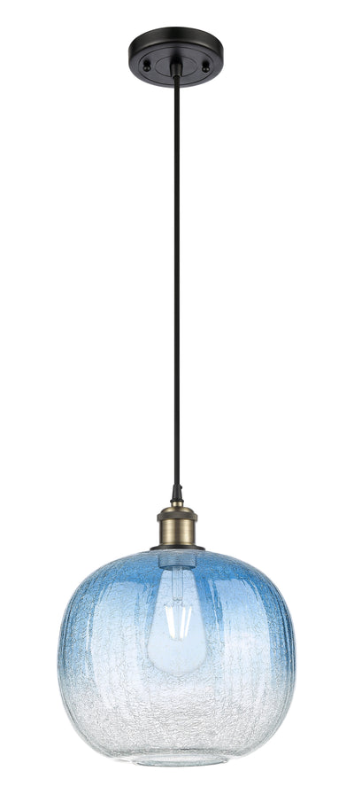 Ballston Mini Pendant Antique Brass Finish