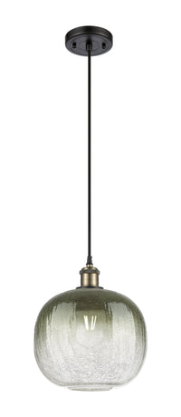 Ballston Mini Pendant Antique Brass Finish