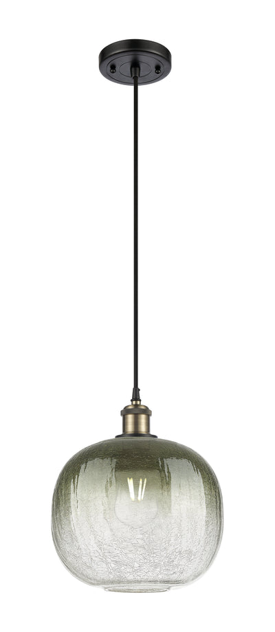 Ballston Mini Pendant Antique Brass Finish