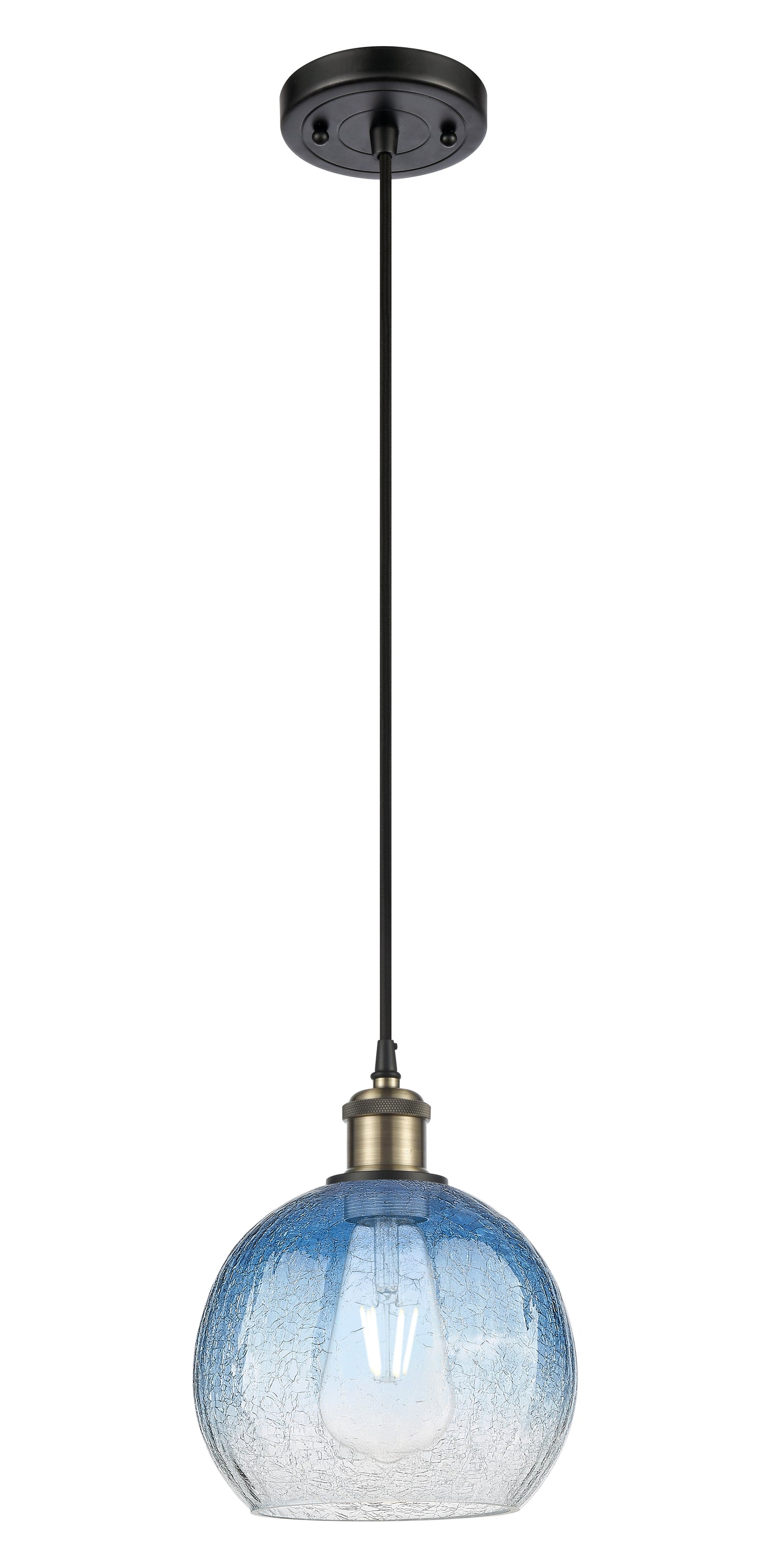 Ballston Mini Pendant Antique Brass