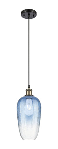 Ballston Mini Pendant Antique Brass 7 Inch
