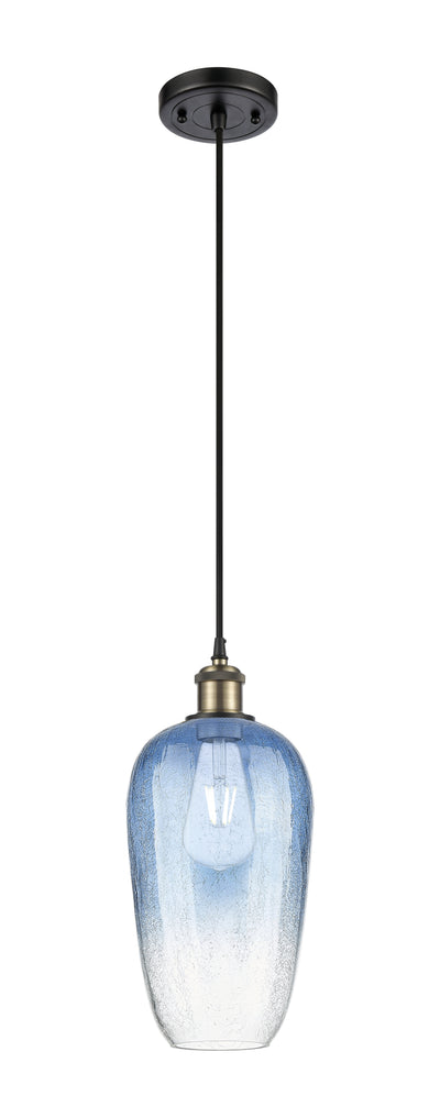 Ballston Mini Pendant Antique Brass 7 Inch