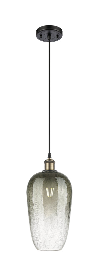 Ballston Mini Pendant Antique Brass 7 Inch