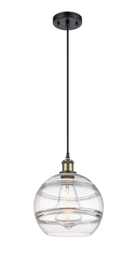 Ballston Mini Pendant Antique Brass Finish