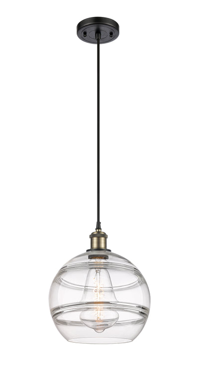 Ballston Mini Pendant Antique Brass Finish