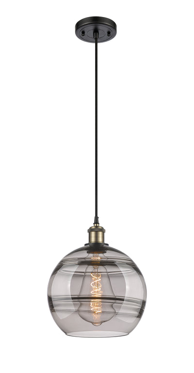 Ballston Mini Pendant Antique Brass Finish