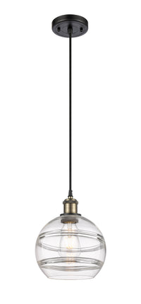 Ballston Mini Pendant Antique Brass Finish