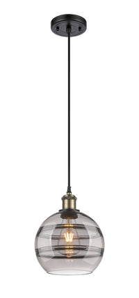 Ballston Mini Pendant Antique Brass Finish