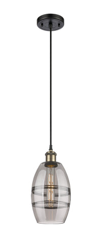 Ballston Mini Pendant Antique Brass Finish