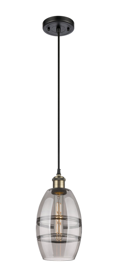 Ballston Mini Pendant Antique Brass Finish
