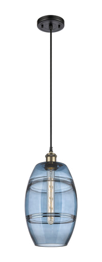Ballston Mini Pendant Antique Brass Finish